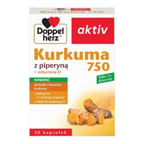 Doppelherz aktiv Турмерик с пиперином - 30 капсул