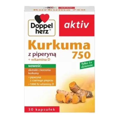 Doppelherz aktiv Турмерик с пиперином - 30 капсул