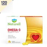 Диетическая добавка Naturell Omega-3, 120 капсул — фото 1