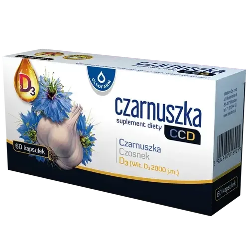 Олеофарм тмин CCD пищевая добавка, 60 капсул