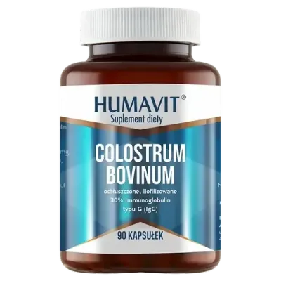 Humavit Colostrum Bovinum - бычий колострум, 90 капсул