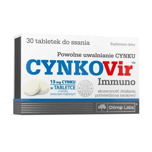 Olimp Cynkovir Immuno - 30 пастилок