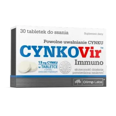 Olimp Cynkovir Immuno - 30 пастилок