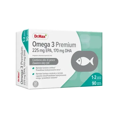 Омега 3 Premium Dr. Max диетическая добавка, 90 капсул