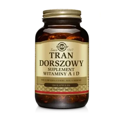 Solgar Cod Liver Oil - 100 капсул