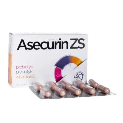Диетическая добавка Asecurin ZS, 30 капсул