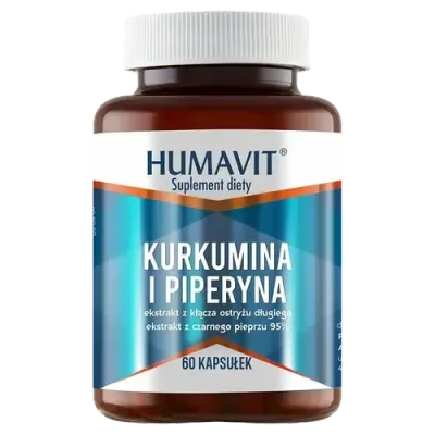 Хумавит куркумин и пиперин - 60 капсул