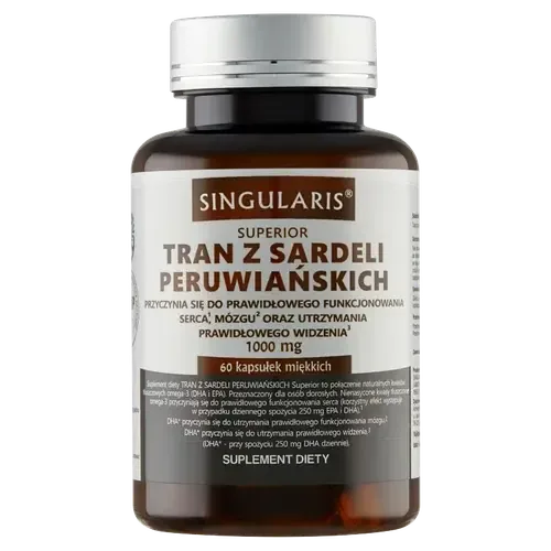 Масло перуанского анчоуса Singularis Superior - 60 капсул