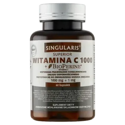 Singularis Superior Vitamin C 1000 + Bioperine - 60 капсул