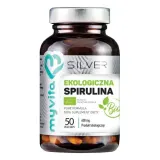MyVita Silver Spirulina Organic Bio 600 мг - 50 капсул — фото 1