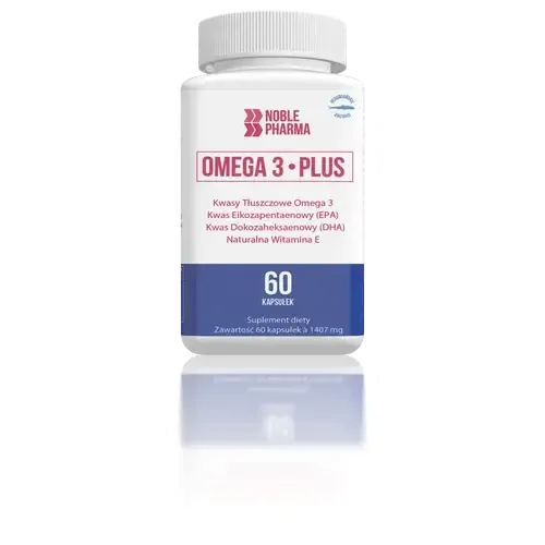 NoblePharma Omega 3 Plus - 60 капсул
