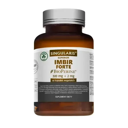 Singularis Ginger Forte BioPerine - 60 капсул