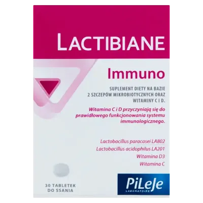 Диетическая добавка Lactibiane Immuno, 30 пастилок