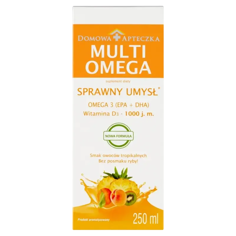 MultiOmega - сироп со вкусом тропических фруктов, 250 мл