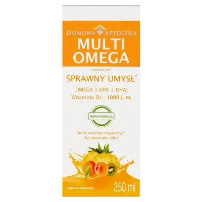 MultiOmega - сироп со вкусом тропических фруктов, 250 мл