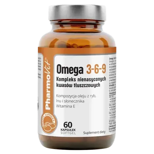 БАД Фармовит Омега 3-6-9, 60 капсул