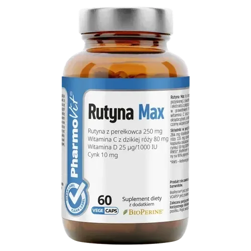 Диетическая добавка Pharmovit Rutin Max, 60 капсул