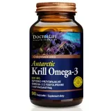 Диетическая добавка Doctor Life Krill Oil Omega-3 600 мг, 90 капсул — фото 1
