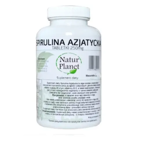Natur Planet Азиатская спирулина таблетки - 500 таблеток