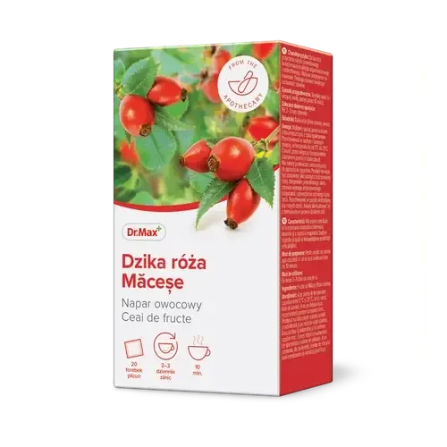 Фруктовый настой дикой розы Dr. Max - 20 пакетиков