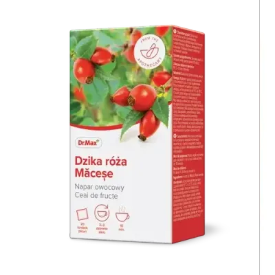 Фруктовый настой дикой розы Dr. Max - 20 пакетиков