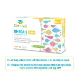 Naturell Omega 3 Baby - 40 капсул с откручивающейся крышкой — фото 2
