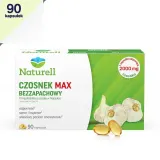 Диетическая добавка Naturell Чеснок макс без запаха, 90 капсул — фото 1