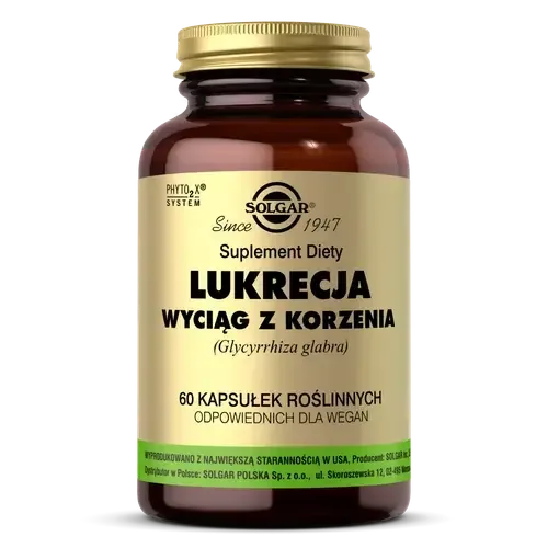Solgar Экстракт корня лакрицы, 60 капсул