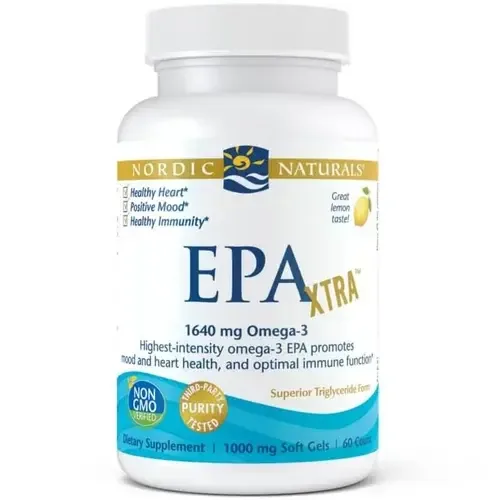 Nordic Naturals EPA Xtra - 60 капсул со вкусом лимона