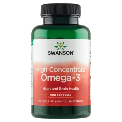 Swanson Omega-3 High Concentrate - 120 капсул