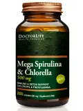 Doctor Life Mega Spirulina & Chlorella 500 мг - 200 таблеток — фото 3