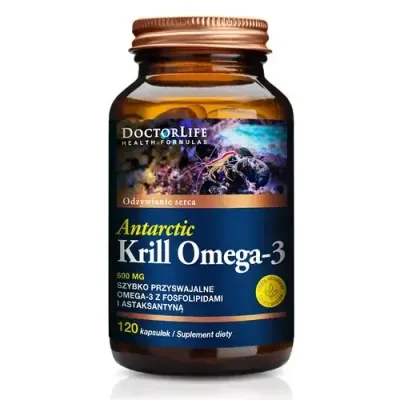 Doctor Life Антарктический криль Омега-3 - 120 капсул