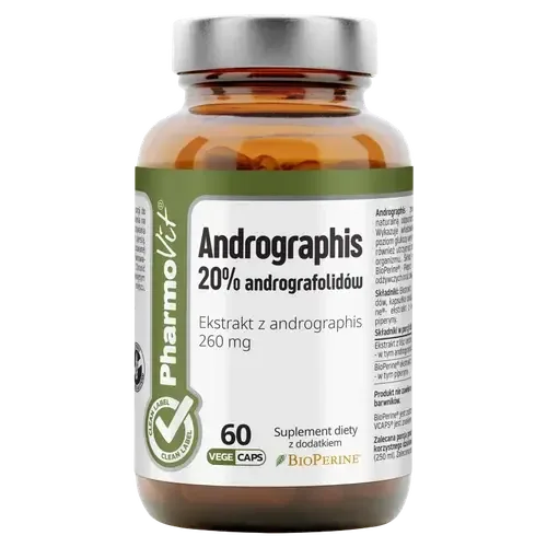 БАД Фармовит Андрографис 20% андрографолид, 60 капсул