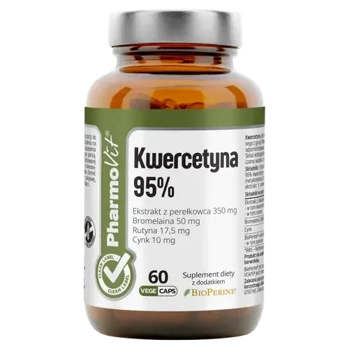 Диетическая добавка Pharmovit Кверцетин 95%, 60 капсул