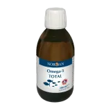 Norsan Omega-3 Total - натуральный ароматизированный жидкий рыбий жир с витамином D, 200 мл — фото 1