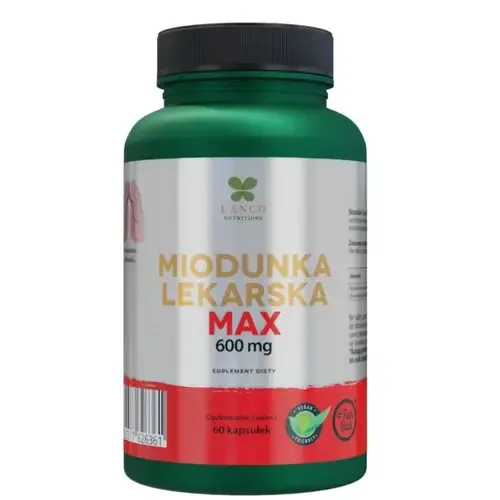 Lanco Nutrition Honeybush Max 600mg Здоровые легкие и дыхание 60 капсул
