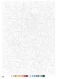 Hachette раскраска по номерам Coloriages mystères - Mythes du monde(предзаказ, дата выпуска 07.05.2025) — фото 2