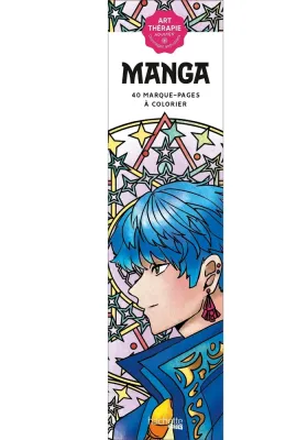 Hachette раскраска по номерам Marque-pages Manga(предзаказ, дата выпуска 12.03.2025)