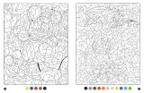 Hachette раскраска по номерам MICKEY ET SES AMIS - Coloriages Magiques - Mystères (7+) - Disney Junior — фото 2
