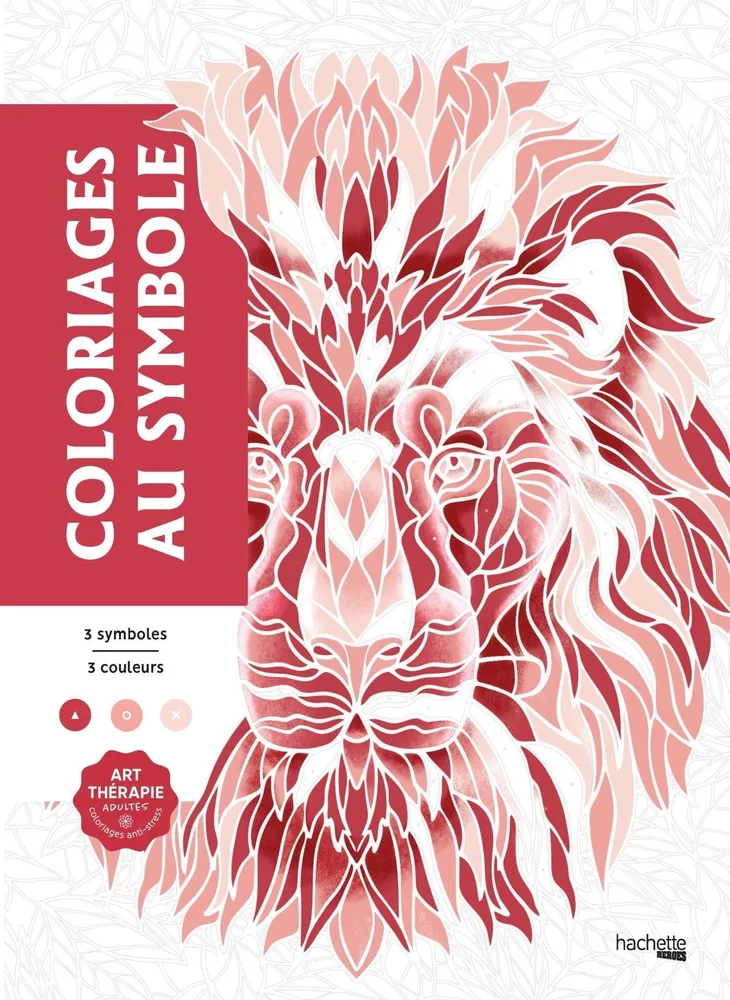 Hachette раскраска по номерам Coloriages mystères - Coloriages au symbole