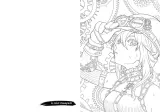 Hachette раскраска по номерам L'art du coloriage manga — фото 4