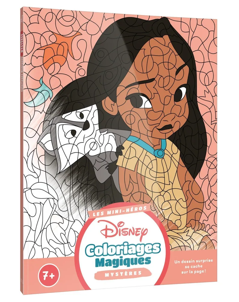 Hachette раскраска по номерам DISNEY - Coloriages Magiques - Mystères (7+) - Bébés héros