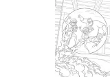 Hachette раскраска по номерам DISNEY TEENS - Atelier de coloriages - Scènes d'action — фото 2