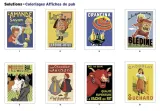 Hachette раскраска по номерам Coloriages mystères - Affiches de pub — фото 4