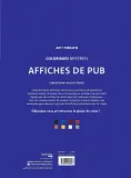 Hachette раскраска по номерам Coloriages mystères - Affiches de pub — фото 6