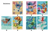 Hachette раскраска по номерам DISNEY - Mes Coloriages Magiques - Mystères (7+) - La Mer — фото 3