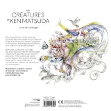 Hachette раскраска по номерам Les créatures de Ken Matsuda - Livre de coloriage — фото 2