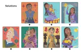 Hachette раскраска по номерам WISH, ASHA ET LA BONNE ÉTOILE - Coloriages Magiques - Trompe l'oeil (7+) - Disney — фото 3