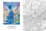 Hachette раскраска по номерам Les mondes oniriques de Narano - Livre de coloriage — фото 4