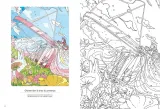 Hachette раскраска по номерам Les mondes oniriques de Narano - Livre de coloriage — фото 5